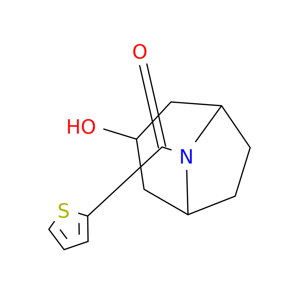 8-(thiophene-2-carbonyl)-8-azabicyclo[3.2.1]octan-3-ol