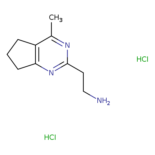 [2-(4-methyl-6,7-dihydro-5H-cyclopenta[d]pyrimidin-2-yl)ethyl]amine dihydrochloride