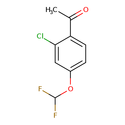 1-[2-chloro-4-(difluoromethoxy)phenyl]ethan-1-one