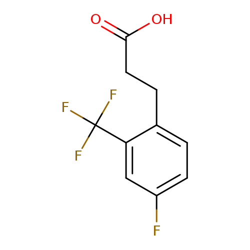 3-[4-Fluoro-2-(trifluoromethyl)phenyl]propionic acid
