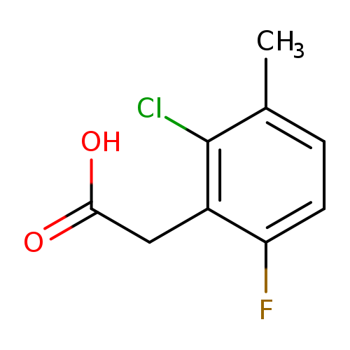 2-Chloro-6-fluoro-3-methylphenylacetic acid