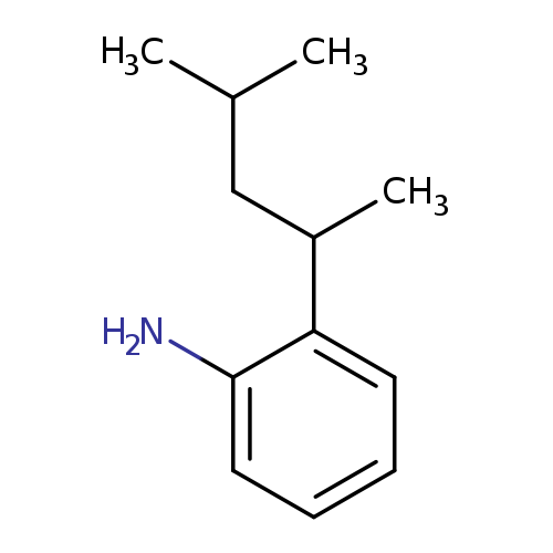 Benzenamine, 2-(1,3-dimethylbutyl)-