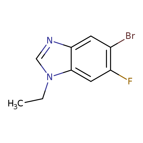 5-Bromo-1-ethyl-6-fluorobenzoimidazole