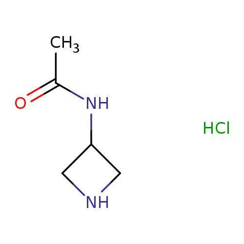 Acetamide, N-3-azetidinyl-, hydrochloride (1:1)