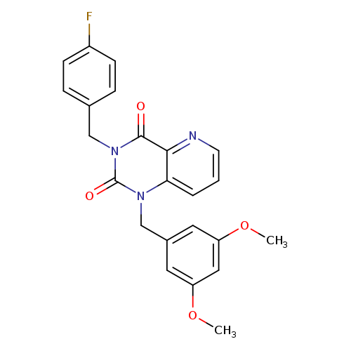 1-[(3,5-dimethoxyphenyl)methyl]-3-[(4-fluorophenyl)methyl]-1H,2H,3H,4H-pyrido[3,2-d]pyrimidine-2,4-dione