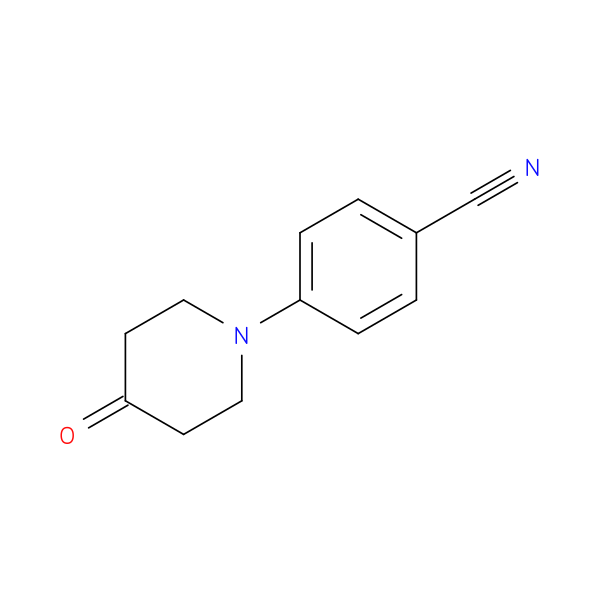 4-(4-Oxopiperidin-1-yl)benzonitrile