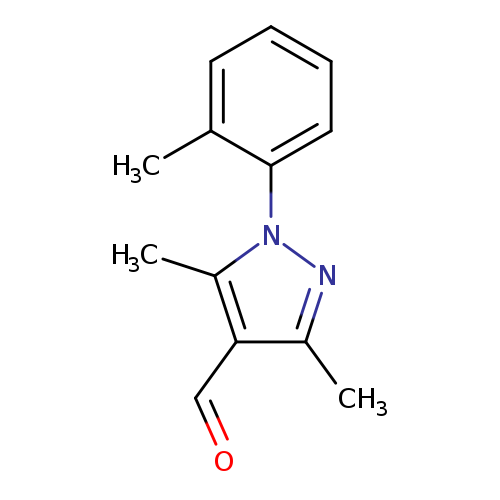 3,5-Dimethyl-1-(2-methylphenyl)-1h-pyrazole-4-carbaldehyde