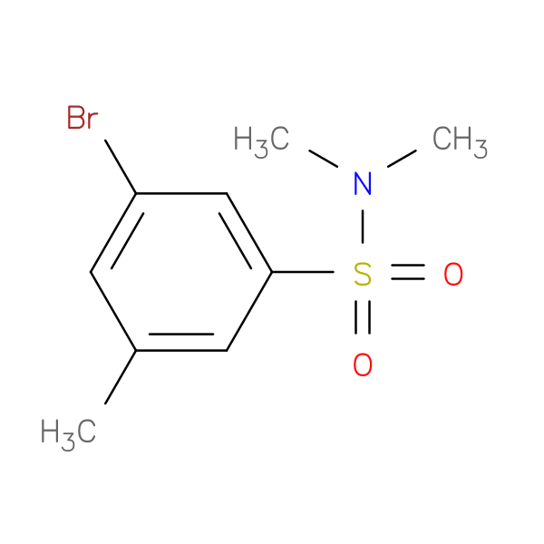 N,N-Dimethyl 3-bromo-5-methylbenzenesulfonamide