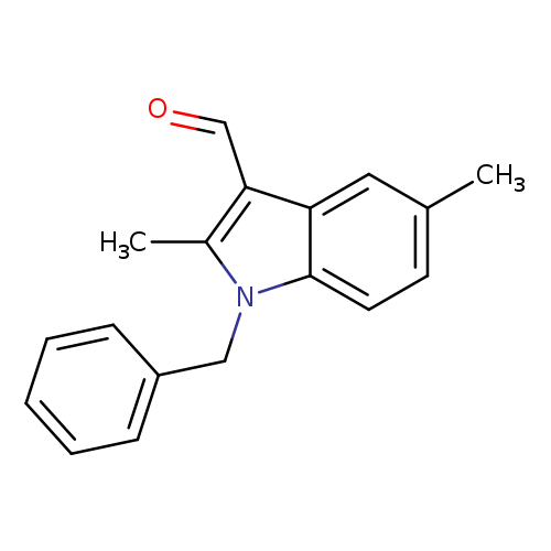 1-Benzyl-2,5-dimethyl-1h-indole-3-carbaldehyde