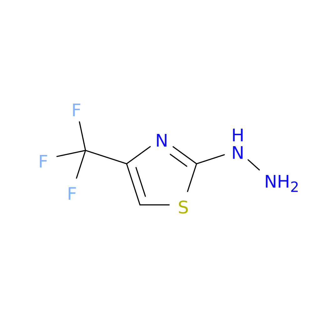 2-Hydrazinyl-4-(trifluoromethyl)thiazole