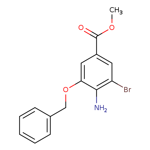 Methyl 4-amino-3-(benzyloxy)-5-bromobenzoate
