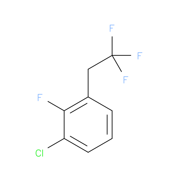 1-Chloro-2-fluoro-3-(2,2,2-trifluoroethyl)benzene