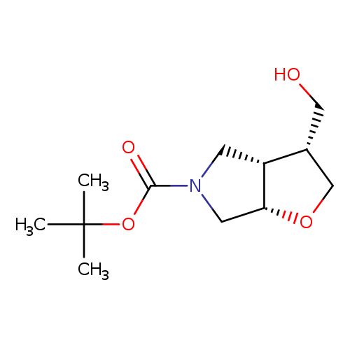Rel-(3r,3as,6as)-tert-butyl 3-(hydroxymethyl)tetrahydro-2h-furo[2,3-c]pyrrole-5(3h)-carboxylate