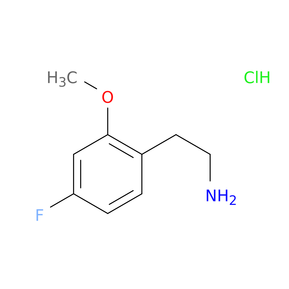 2-(4-fluoro-2-methoxyphenyl)ethan-1-amine hydrochloride