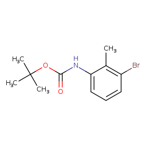 (3-Bromo-2-methylphenyl)carbamic acid tert-butyl ester