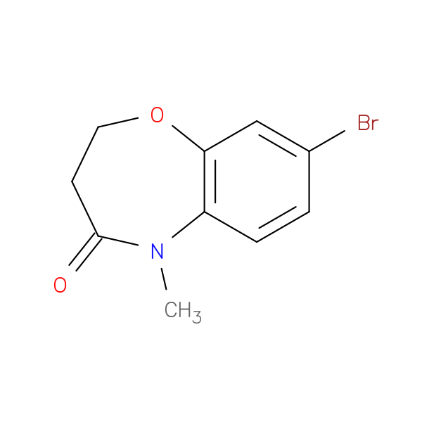 8-bromo-5-methyl-2,3,4,5-tetrahydro-1,5-benzoxazepin-4-one