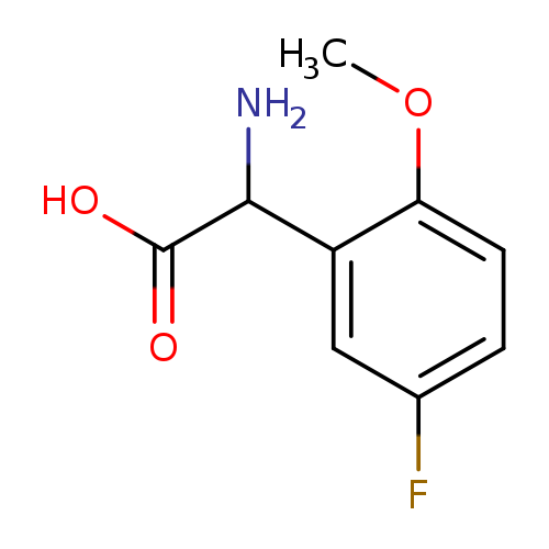 2-AMINO-2-(5-FLUORO-2-METHOXYPHENYL)ACETIC ACID