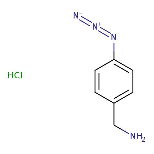 (4-azidophenyl)methanamine hydrochloride