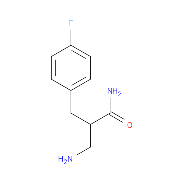 3-amino-2-[(4-fluorophenyl)methyl]propanamide