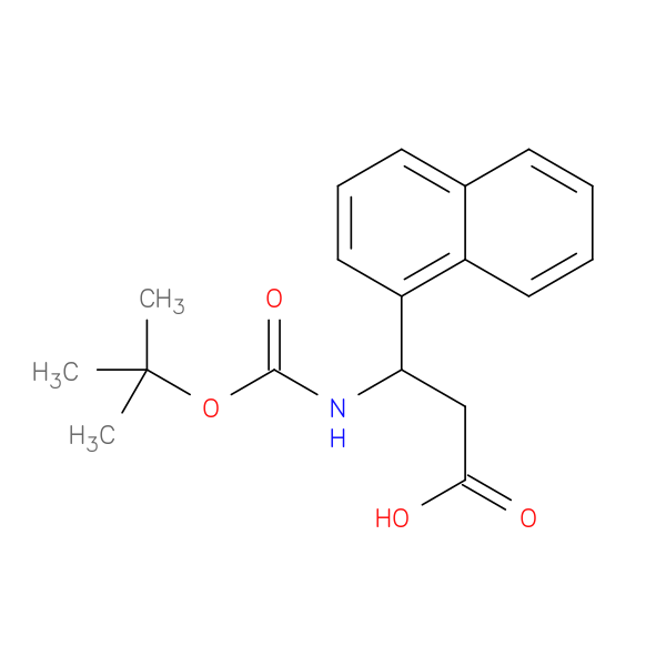 3-tert-Butoxycarbonylamino-3-naphthalen-1-yl-propionic acid