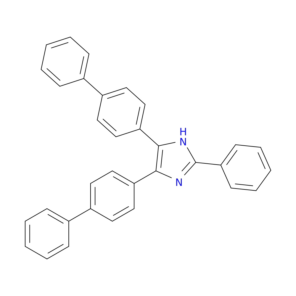 4,5-di[1,1'-biphenyl]-4-yl-2-phenyl-1H-imidazole