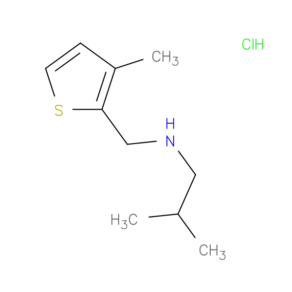 2-Methyl-n-[(3-methyl-2-thienyl)methyl]-1-propanamine hydrochloride