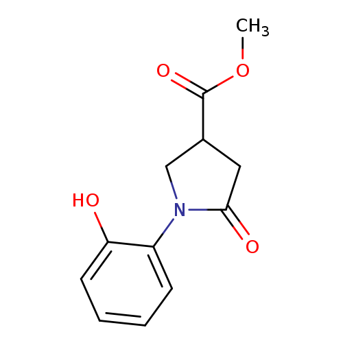 Methyl 1-(2-hydroxyphenyl)-5-oxopyrrolidine-3-carboxylate