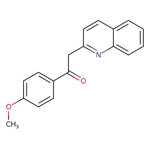 1-(4-Methoxyphenyl)-2-quinolin-2-ylethanone