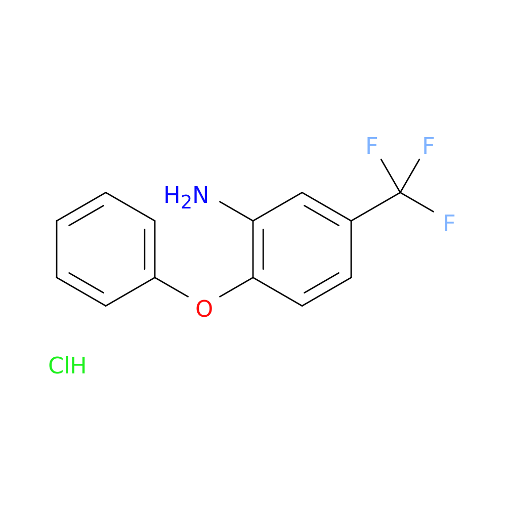 2-phenoxy-5-(trifluoromethyl)aniline hydrochloride
