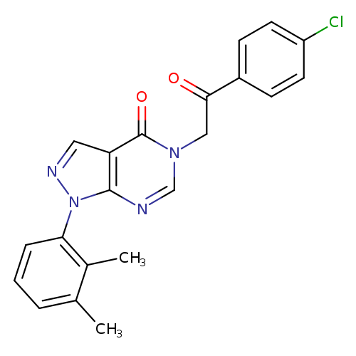 5-[2-(4-chlorophenyl)-2-oxoethyl]-1-(2,3-dimethylphenyl)-1H,4H,5H-pyrazolo[3,4-d]pyrimidin-4-one