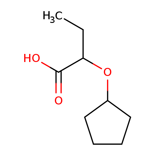 2-(cyclopentyloxy)butanoic acid