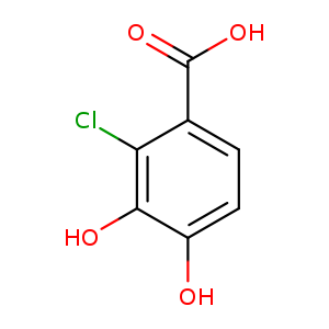 2-Chloro-3,4-dihydroxybenzoic acid