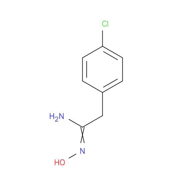 2-(4-Chlorophenyl)-N-hydroxyacetimidamide