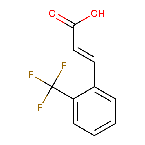 2-Propenoic acid, 3-[2-(trifluoromethyl)phenyl]-, (2E)-