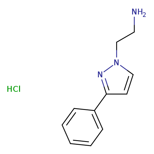 2-(3-phenyl-1H-pyrazol-1-yl)ethan-1-amine hydrochloride