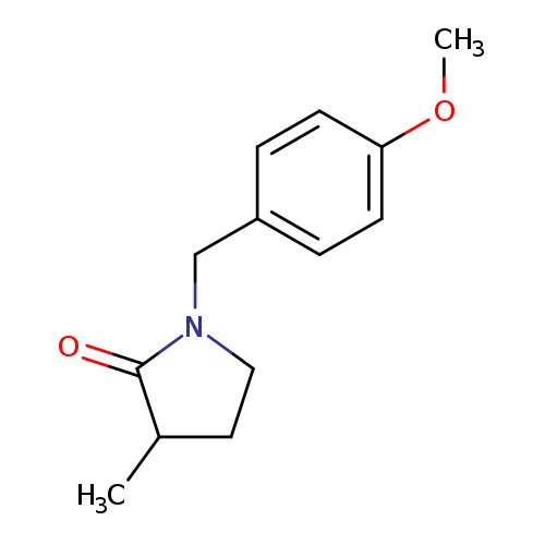 1-[(4-Methoxyphenyl)methyl]-3-methylpyrrolidin-2-one