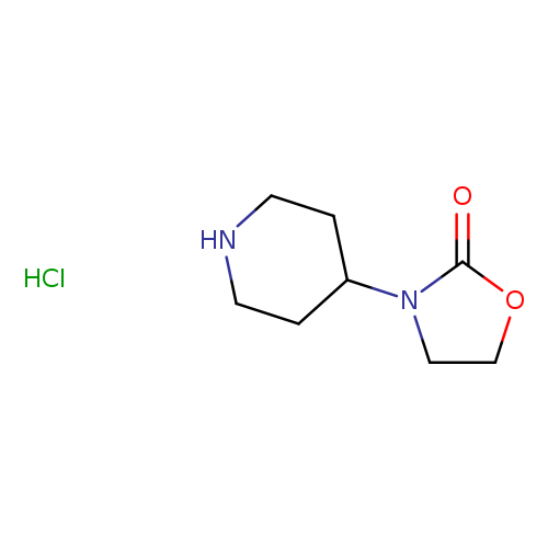 3-(4-PIPERIDINYL)-2-OXAZOLIDINONE HCL
