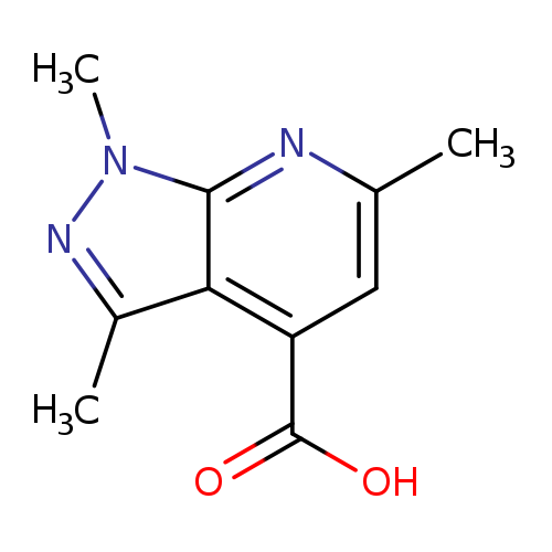 1,3,6-trimethyl-1H-pyrazolo[3,4-b]pyridine-4-carboxylic acid