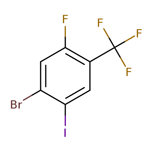 1-bromo-5-fluoro-2-iodo-4-(trifluoromethyl)benzene