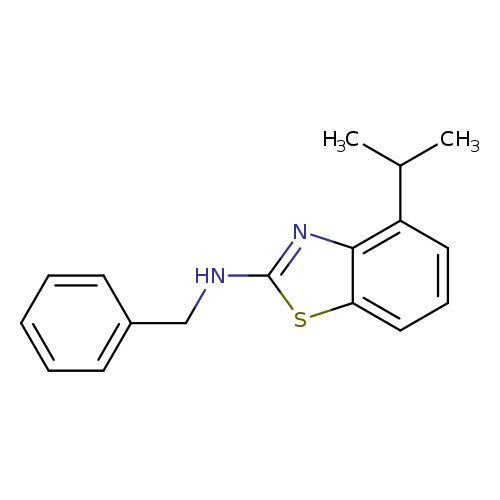 N-Benzyl-4-isopropyl-1,3-benzothiazol-2-amine