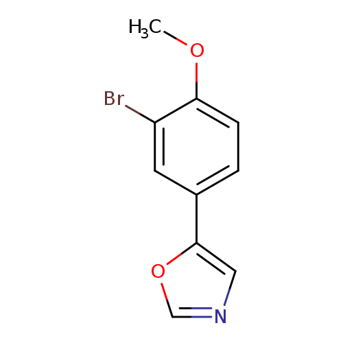 5-(3-Bromo-4-methoxyphenyl)-1,3-oxazole