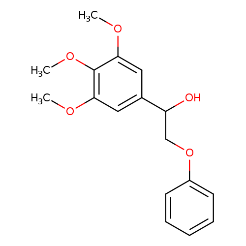 2-Phenoxy-1-(3,4,5-trimethoxyphenyl)ethanol