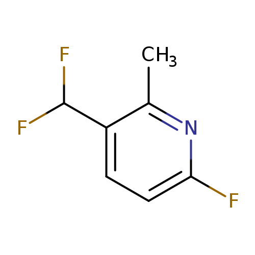 3-(difluoromethyl)-6-fluoro-2-methylpyridine