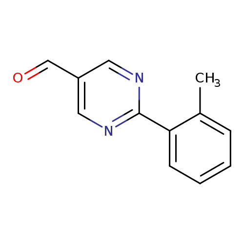 2-(2-Methylphenyl)pyrimidine-5-carbaldehyde