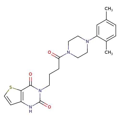3-{4-[4-(2,5-dimethylphenyl)piperazin-1-yl]-4-oxobutyl}-1H,2H,3H,4H-thieno[3,2-d]pyrimidine-2,4-dione