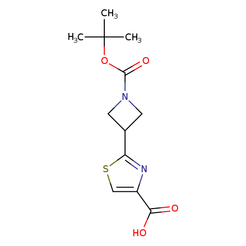 2-(1-(tert-butoxycarbonyl)azetidin-3-yl)thiazole-4-carboxylic acid