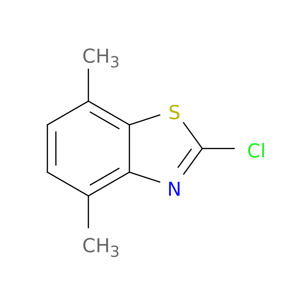 2-chloro-4,7-dimethyl-1,3-benzothiazole
