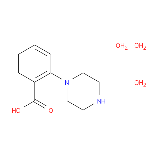 2-(1-piperazinyl)benzoic acid trihydrate