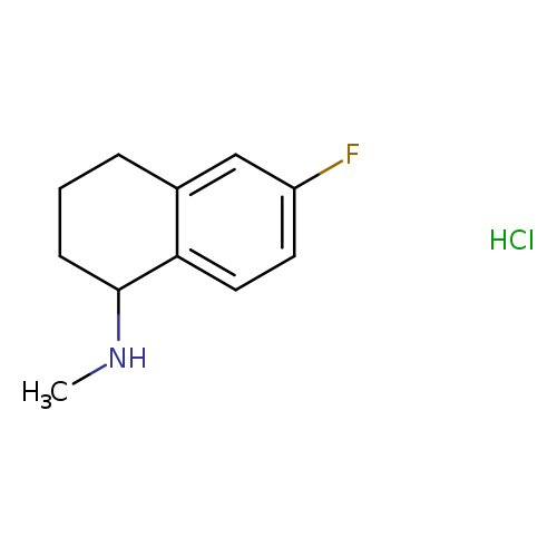6-FLUORO-N-METHYL-1,2,3,4-TETRAHYDRONAPHTHALEN-1-AMINE HYDROCHLORIDE