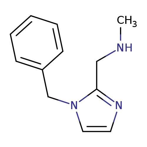 [(1-benzyl-1H-imidazol-2-yl)methyl](methyl)amine